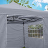 All Seasons Gazebos 3mx3m Heavy Duty Waterproof Pop up Gazebo 4 Side Walls