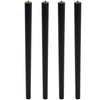 DIY Replacement Furniture Legs Solid Wood Feet Coffee Dining Table Stand Black