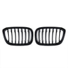 For X4 G02 X3 G01 18-21 Front Kidney Grille Grill Gloss Black Single Slats