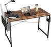 100x50cm Vintage Computer Desk with Storage Bag Writing Study Workstation Home