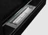 Bio fireplace 650x400 Slim Black with glass