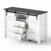 Sideboard, Kitchen Cabinets, Freestanding Kitchen Cupboard with Drawer & Doors