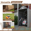 Storage Tent Bicycle Motorbike PE Shelter Backyard Waterproof Small 1.8*1M Grey