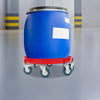 Heavy Duty 8-Wheel Drum Dolly Cart for 55 Gallon Barrel UK Warehouse