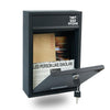 Post Box Parcel Box Combo | Lockable | Outdoor Letter & Package Storage