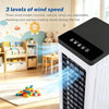 Portable Evaporative Air Cooler,15L Evaporative Air Cooler with 2 Ice Packs