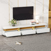 TV UNIT STAND TV CABINET WITH 3 DRAWERS TV ENTERTAINMENT LIVING ROOM FURNTIURE
