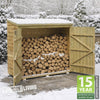 6x3 WOODEN GARDEN BIKE STORE OUTDOOR PENT BICYCLE SHED TOOL WALLSTORE STORAGE