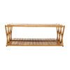 Foldable Camping Table Convertible in 5 Tier Rack Picnic Table with Storage Bag