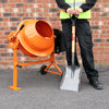 Electric Cement Mixer 70 Litre 250W Portable Concrete Mortar Mixing Machine 240V