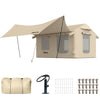 Inflatable Tents 4 Season Blow Up Tent 6-8 Person Khaki