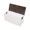 Large Outdoor Storage Box Garden Patio Plastic Chest Lid Container Multibox Shed
