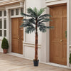 6 5 4ft Large Faux Palm Tree Fake Artificial Fake Plant Realistic Tree Garden UK