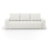 ABRIELLE Sofa Bed with Storage Pull-Out Guest Bed New Grey Cream Beige