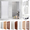 Internal Bi Folding Concertina Accordion Door PVC Sliding Divider Doors Bathroom