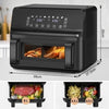 Dual Zone Air Fryer 9L with Touchscreen for Family Meals & Picnic Snacks