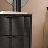 OHS Ribbed Bedside Table Cabinet 3/4/5/6 Draw Nightstand Side Board