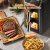 Dual Air Fryer 8L, 13 Programs with Visual Window, 2600W, 2 Years Warranty, NEW