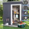 5 X 3FT Metal Garden Shed Outdoor Storage Cabinet House Box Pent Roof Lockable