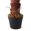 100cm Large Faux Palm Tree Fake Artificial Green Plants Realistic Tree Garden UK