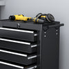 5-Drawer Tool Chest Steel Lockable Tool Storage Cabinet with Wheels