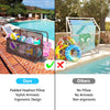 43.3" Outdoor Storage Box Rattan Garden Cushion Organizer Patio Deck Cabinet