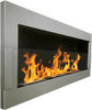 Bio Ethanol Fireplace Biofire Fire Wall Modern Stylish 1200 x 400 GLASS 5