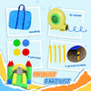 Bouncy Castle with Slide Inflatable Jumper Castle Moonwalk Slide w/ Blower
