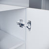White Modern TV Stand Unit Cabinet High Gloss Doors LED Light Sideboard Cupboard