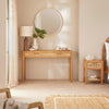 Fishe & Lilly Bali Natural Rattan Dressing Table with 2 Drawers RRP £599