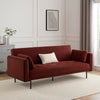 Dusk Hudson Click Clack Sofa Bed Rust RRP £489