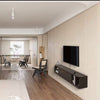 Pmnianhua 67" Floating TV Unit Wall Mounted Media Console Dark Gray