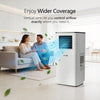 HOMILEC Air Conditioner 4‑in‑1 Cooling Dehumidifier Fan Class 9000 BTU Portable