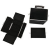 3 in 1 Makeup Trolley Case Beauty Vanity Case Box Hairdressing Trolley on Wheels