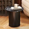 40CM/60CM Coffee Table Round Wood Side Table Sets With Hidden Storage Walnut
