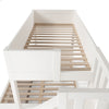 Triple Bunk Bed 4ft6 Double & 3ft Single Pine Wooden Bed Frame for Kids, Adults