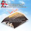 3X5M Waterproof Tarpaulin Ultra Heavy Duty 240 G/M² Tarp Large Ground Camping Sh