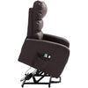 Electric Power Lift Riser Massage Recliner Chair PU Leather Cinema Armchair Sofa