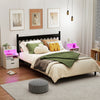 Modern Storage Dresser 2-Drawer Bedside Table with Open Shelf-White