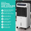 Portable Air Cooler 12L Humidifier Evaporative Cool Fan 80w 3 Speed Swing Timer