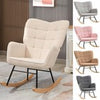 Nursing Rocking Chair Nursery Glider Rocker Armchair for Living Room Refurbished