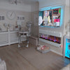 NEW 2025 UHD Electric Wall Fire - 3 Sided Panoramic Inset or Mantel 42 50 60"