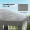 3 x 6m Heavy Duty Gazebo Marquee Party Tent with Storage Bag Grey