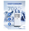 Air Conditioning Portable Air Conditioner 7000 BTU, Dehumidifier, Cooling Fan ❄️