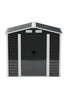 Metal Garden Shed 7 x 4ft Garden Storage Shed Warehouse With Floor Foundation UK
