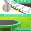 Velocity 8ft Trampoline and Safety Enclosure With Free Ladder