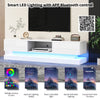 LED TV STAND CABINET UNIT 2 DRAWER MODERN HIGH GLOSS FRONT LIVING ROOM FURNTIURE