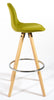 Bar Stools Kitchen Breakfast Chairs Dining Modern Wooden Velvet | Set of 2