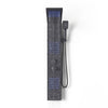 Thermostatic Shower Panel Column Tower With Body Jets Twin Head Bathroom Shower