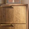 OHS Ribbed Bedside Table Cabinet 3/4/5/6 Draw Nightstand Side Board